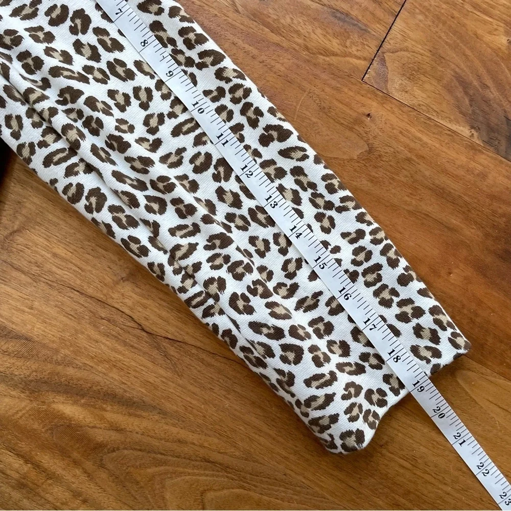 Doncaster Snow Leopard Print Stand Collar Blazer Jacket - Picture 10 of 12